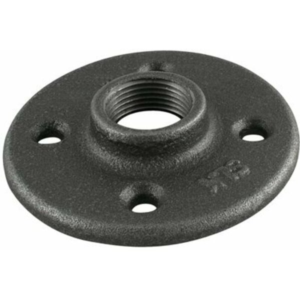 Ldr Industries 310 F-114 FLANGE 1-1/4 BLACK FLOOR 501445